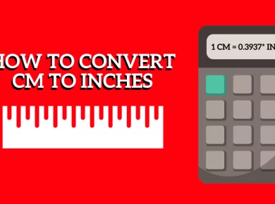 convert Inches to Centimeters